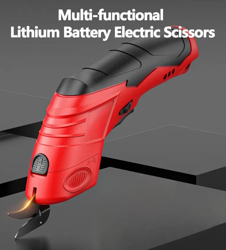 In the realms of handicrafts, home improvement, or professional manufacturing, efficient and labor-saving tools always make all the difference. We proudly introduce our newly upgraded multi-functional lithium-ion electric scissors, combining convenience, efficiency, and durability to completely revolutionize your cutting experience. Whether you're a craft enthusiast, a tailor, or a professional decorator, these electric scissors will become an indispensable and powerful assistant.